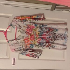 Ed Hardy style dress by Ocean Breeze